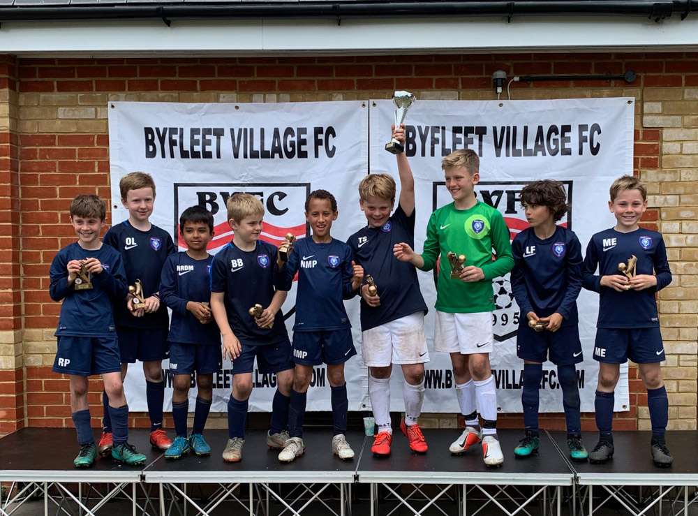 U09 Lions Finish 2018-19 Strongly Winning Byfleet - Sheen Lions