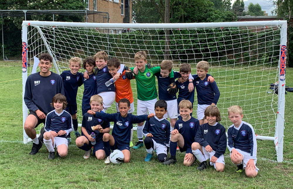 U09 Lions Finish 2018-19 Strongly Winning Byfleet - Sheen Lions
